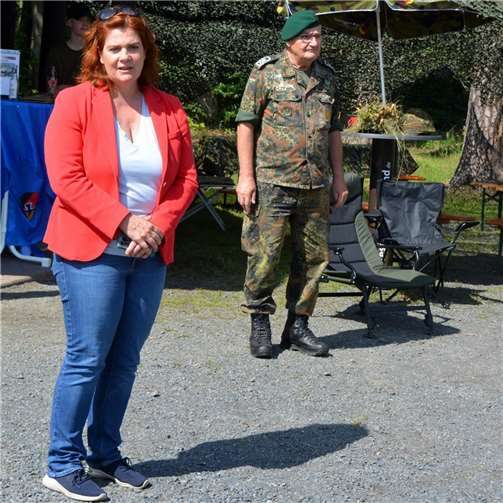 Begrüßung von MDB Sandra Weeser. Fotos: Wolfgang Erdmann