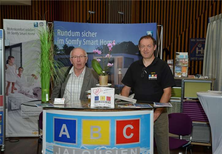 Bei ABC-Jalousien konnte man sich über aktuelle Sicherheitsstandards informieren.