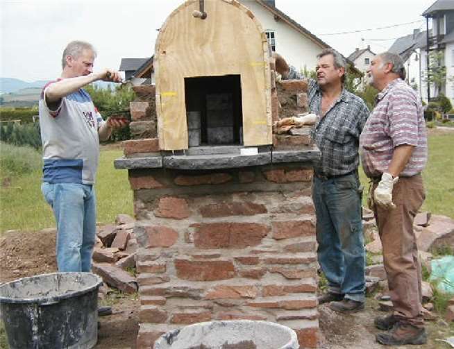 Bei Bildstöcken legten die Mitglieder oft selbst Hand an. Privat
