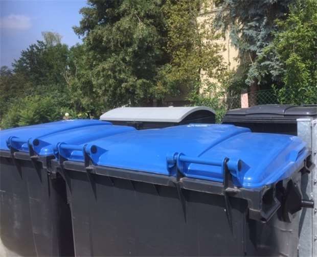 Bei Hitze entwickeln die Mülltonnen am Kindergarten Lohweg einen unangenehmen Geruch. Foto: privat