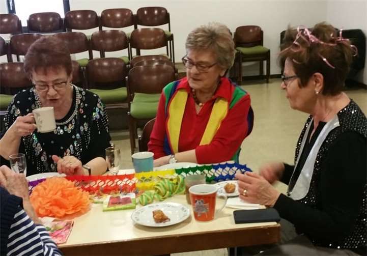 Bei Karnevalsmusik, Kölsche Tön und lustigen Übungen kam tolle närrische Stimmung auf.Foto: privat