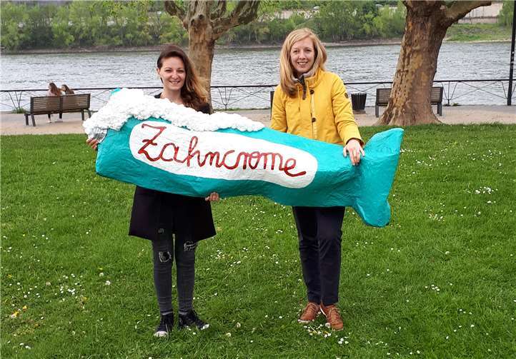 Waterlove im Stadtmuseum Andernach Bei Waterlove können die Teilnehmer auch ihre eigene Zahncreme herstellen. Foto: privat