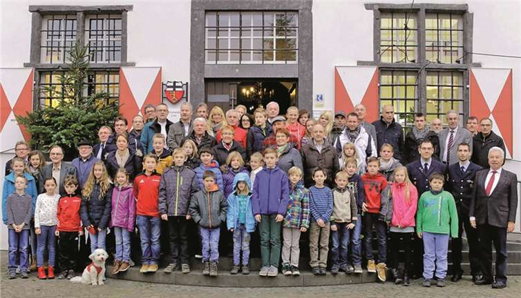 Bei Weitem nicht alle Sportler hatten die Einladung zur Sportabzeichen-Verleihung angenommen. DL