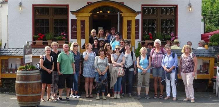 Bei allen Mitgliedern des Kollegiums herrschte gute Stimmung während des Ausflugs. privat