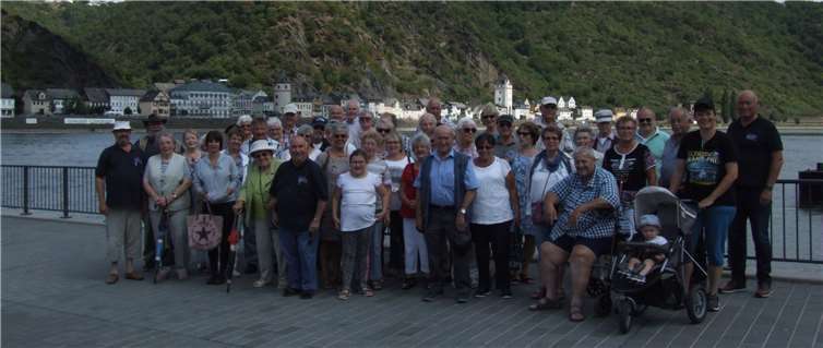 Bei angenehmen Temperaturen erkundete die Reisegruppe die Heimat. Foto: privat