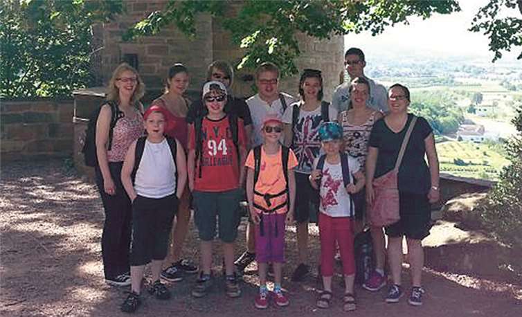 Bei bestem Sommerwetter genossen die Teilnehmer ihr spannendes Wochenende. privat