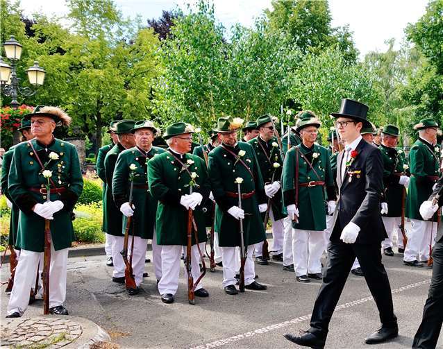 Bei bestem Wetter konnten die Bürger und Bürgerinnen den Feiertag begehen.