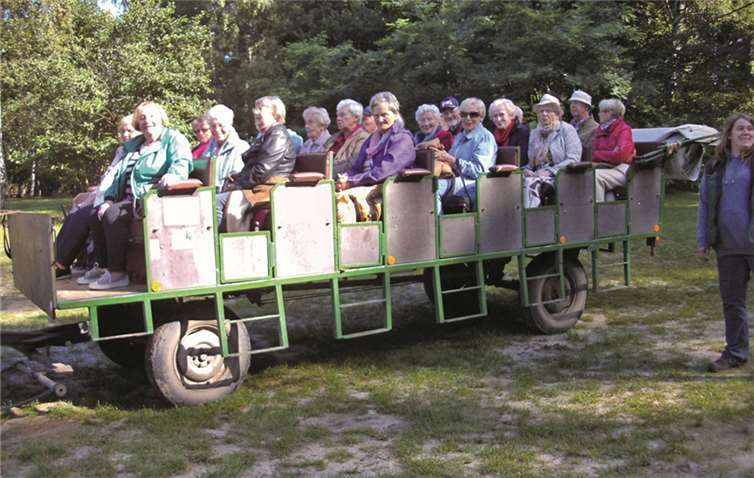 Bei bestem Wetter unternahmen die Senioren eine Kutschfahrt durch die blühende Heide. privat