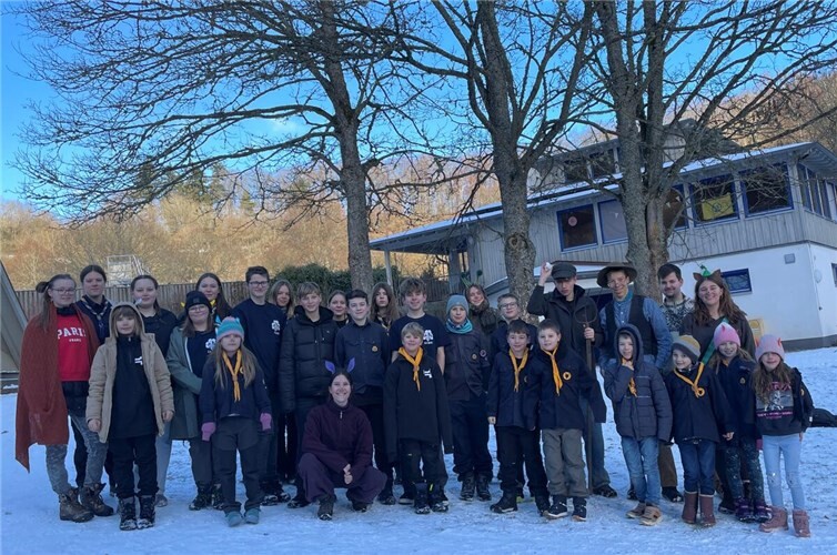 Bei bestem Winterwetter mit Schnee bot das viertägige Lager ein abwechslungsreiches Programm. 