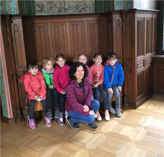 „Sinzig - Meine Stadt und mein Zuhause“ Bei dem Ausflug erkundeten die Kinder die Stadt Sinzig mit all ihren Sehenwürdigkeiten. privat
