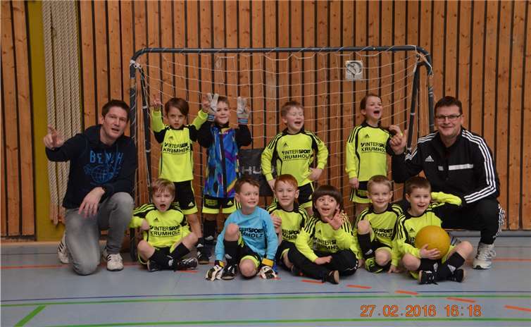 Bei den Bambinis steht der Spaß im Vordergrund.privat