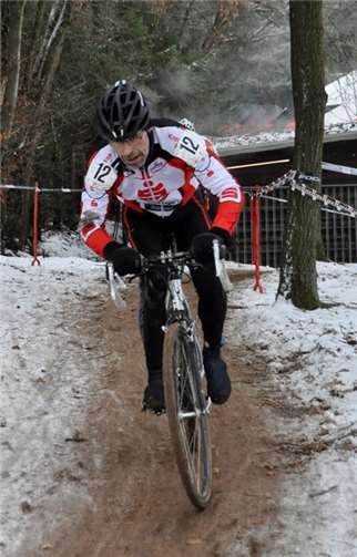 Bei den Deutschen Meisterschaften in Queidersbach kämpfte sich Kai Heß nach einem Sturz vom letzten auf den 19. Rang vor.  privat