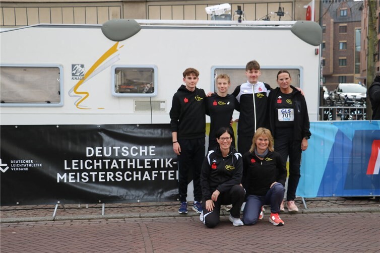 Bei den Deutschen Meisterschaften über zehn Kilometer in Uelzen gingen sechs Athleten der LG Kreis Ahrweiler an den Start.Foto: privat