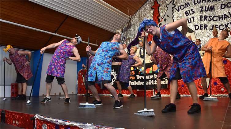 Bei den Dreamboys tanzte auch ein Dreamgirl.