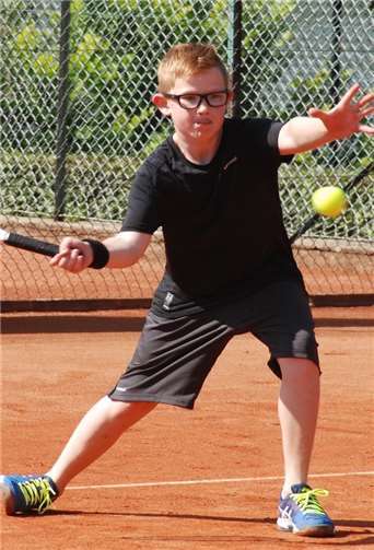 Bei den Gemischten U12ern gegen den TC Oberwerth 1 wurde es richtig spannend. Fotos: privat