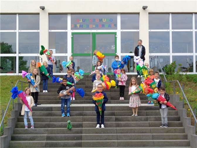 Bei den Kindern herrschte große Vorfreude auf den Schulalltag. Foto: privat
