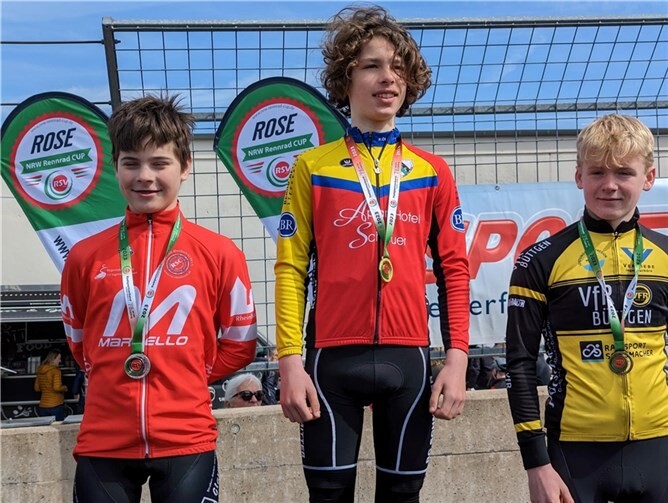 Bei den LVM Berg erreichte Daan Ensenbach zum ersten Mal bei den Jungen U15 den zweiten Platz.  Foto: Familie Ensenbach