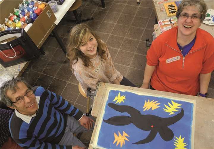 Bei den Projekten sind ausgefallene Kunstwerke entstanden.Privat