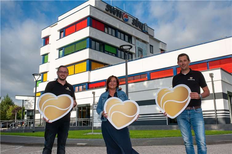 Bei den SWN freut man sich auf die dritte Runde der Herzenssache (v.l.): Marketingleiter Siegesmund Kunke, Geschäftsfeldleiterin Andrea Haupt und Koordinator Maximilian Vohl.Foto: SWN