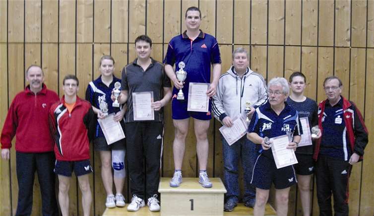 Bei den Siegern der Erwachsenen sah viel bekannte, aber auch einige neue Gesichter.