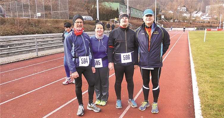 Bei den Trimbser Athleten steht der Spaß im Vordergrund.privat