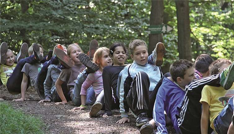 Bei den gemeinschaftlichen Herausforderungen lernten die Kinder, dass Vieles nur gemeinsam zu bewältigen ist. privat
