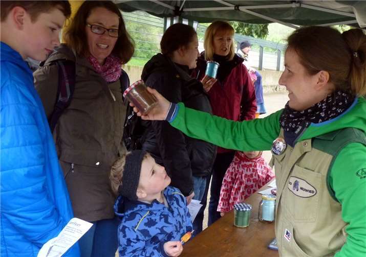 Bei den verschiedensten Mitmach-Stationen könnendie Besucher ihr Wissen erweitern. Fotos: privat