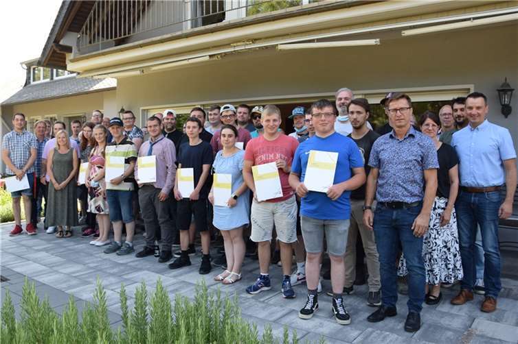 Bei der Abschlussveranstaltung der Beruflichen Aktionstage im Landkreis Mayen-Koblenz. Foto: Caritas Werkstätten