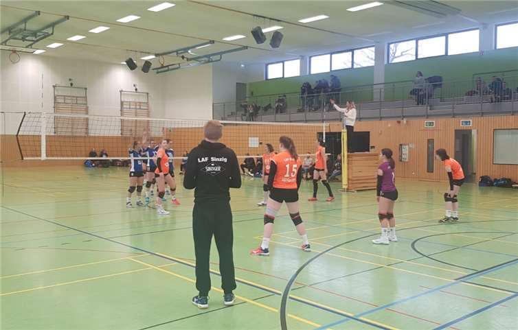 Bei der Begegnung in Germersheim machte sich sich die mangelnde Erfahrung der Sinziger Mannschaft am Ende bemerkbar. Foto: privat