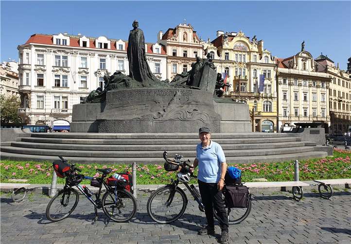 Bei der Besichtigung von Prag.Fotos: privat