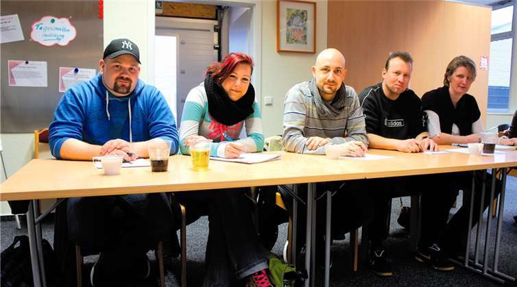 Bei der Betreuerausbildung (v. l.): Swen Heymann, Katja Königstein, Timo Gleißner, Jutta Bartels und Guido Hoppe. privat