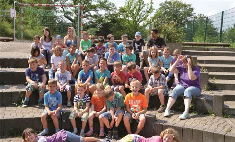 Bei der Betreuung voller Abenteuer und Entdeckungen hatten die Kinder viel Spaß. Privat