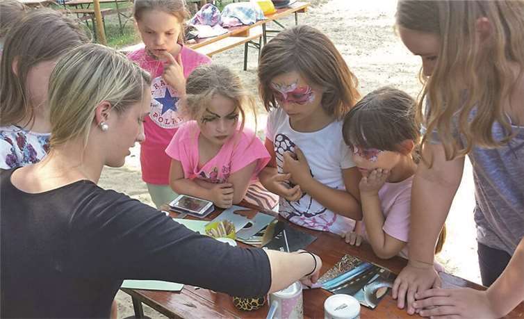 Bei der Dschungel-Prüfung waren Geduld und Köpfchen gefragt. privat