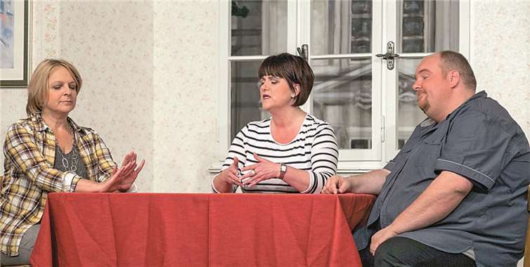 Bei der Eheberaterin musste ein schwerwiegendes Problem gelöst werden.VJ