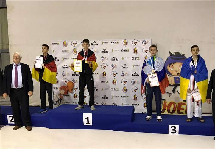 Bei der Europameisterschaft sicherte sich Deutschland den ersten und zweiten Platz. privat