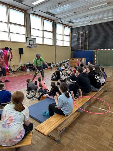 Bei der Ferienfreizeit „Manege frei“ tauchten die Kinder in die Zirkuswelt ein.Foto: Ulf Steffenfauseweh