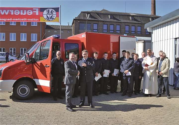 Bei der Feuerwehr Kripp konnten gleich mehrere Anlässe gefeiert werden.AB