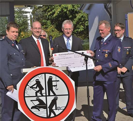 Bei der Feuerwehr Kripp konnten gleich mehrere Anlässe gefeiert werden.AB