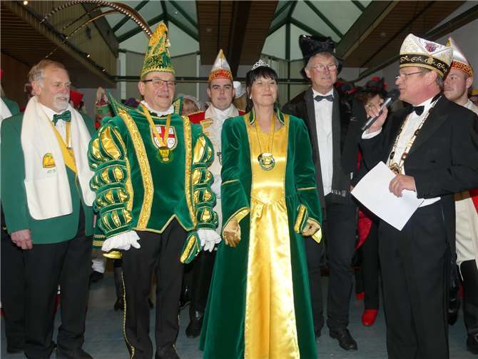 Bei der GOK Ochtendung übernahmen in dieser Session Prinz Sigi I. und Prinzessin Elke I. die närrische Regentschaft.