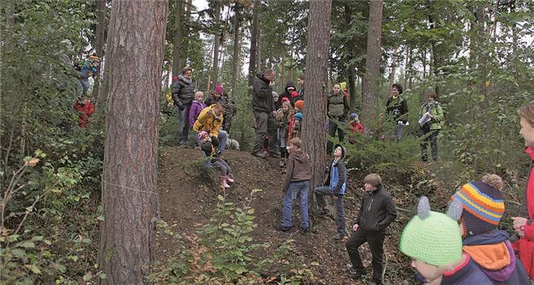 Bei der Herbstrallaye war die "Tarzan Liane" besonders beliebt. privat