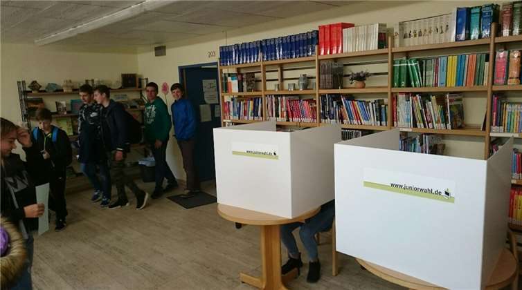Bei der Juniorwahl geht es um das Erleben der Demokratie.privat