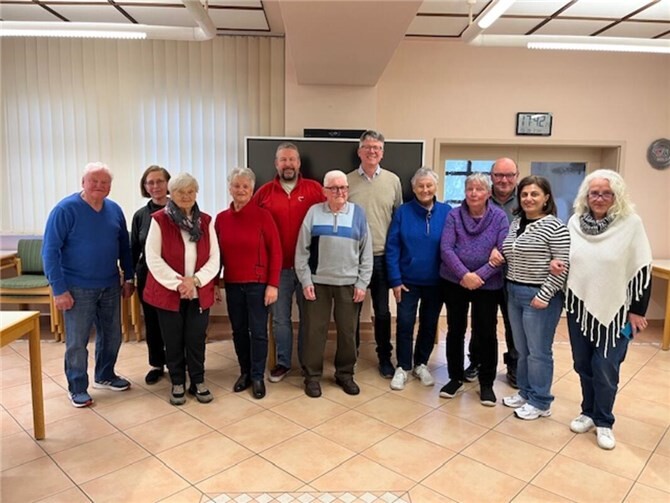 Bei der Mitgliederversammlung der AWO Urmitz.