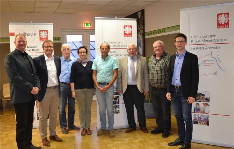Bei der Mitgliederversammlung in Maria Laach wurde der Caritasrat neu gewählt. Foto: E.T. Müller