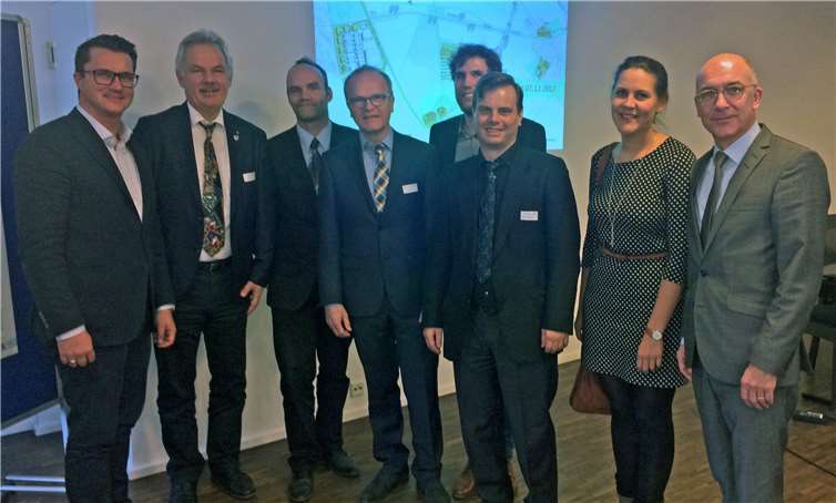 Bei der Präsentation der Ergebnisse des bio innovation park Rheinland wurden die Weichen gestellt für klimaneutrale Gewerbegebiete in Rheinbach und Meckenheim. -JOST-