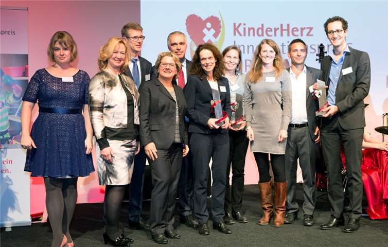 Bei der Preisverleihung in Münster konnten sich das Universitätsklinikum Bonn gleich doppelt freuen.privat