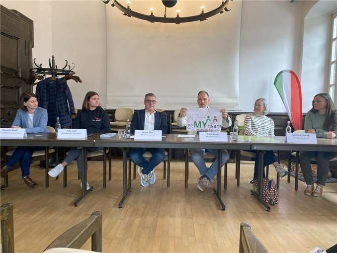 Bei der Pressekonferenz im Alten Rathaus wurden die anstehenden Veranstaltungen präsentiert.