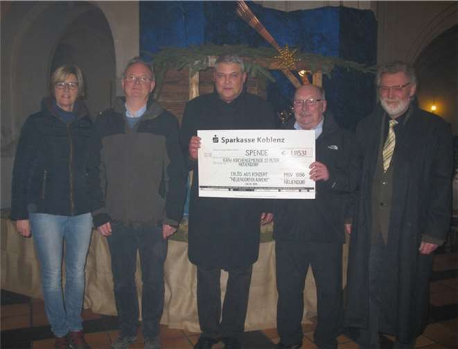 Bei der Sammlung ergab sich der stattliche Betrag von 1115,31 Euro. privat