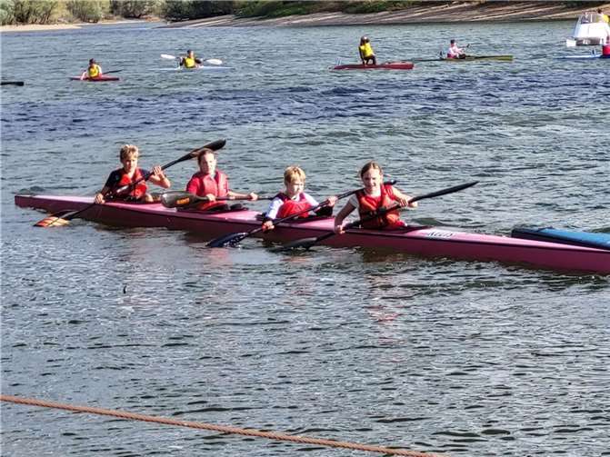 Bei der Schüler Regatta in Mannheim war der WSV Koblenz-Metternich mit einer starken Truppe dabei. Quelle: WSV Koblenz-Metternich