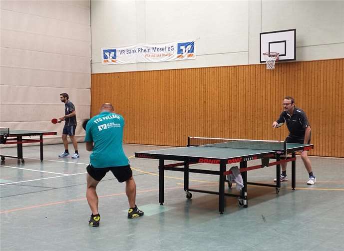 Bei der TTG Pellenz V war nichts zu holen.privat