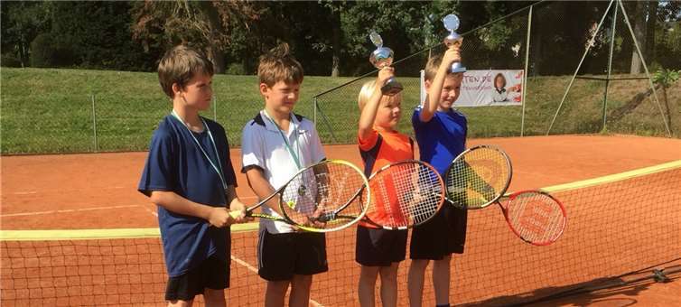 Bei der U9 holte das erst sechs Jahre alte Nachwuchstalent Finn Klemen (TC Remagen) den Kreismeistertitel. privat